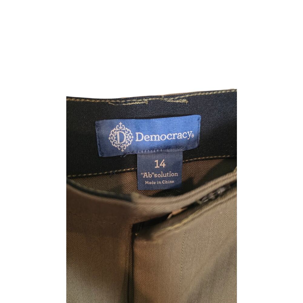 Olive Democracy Slacks - Picture 4 of 5